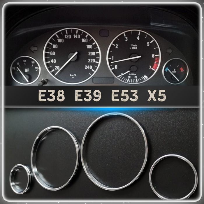 Кольца в щиток приборов BMW E34 E39
