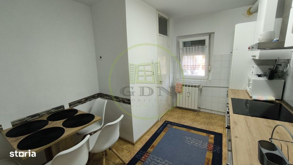 Inchiriere apartament cu 3 camere, decomandat, mobilat-utilat, Decebal