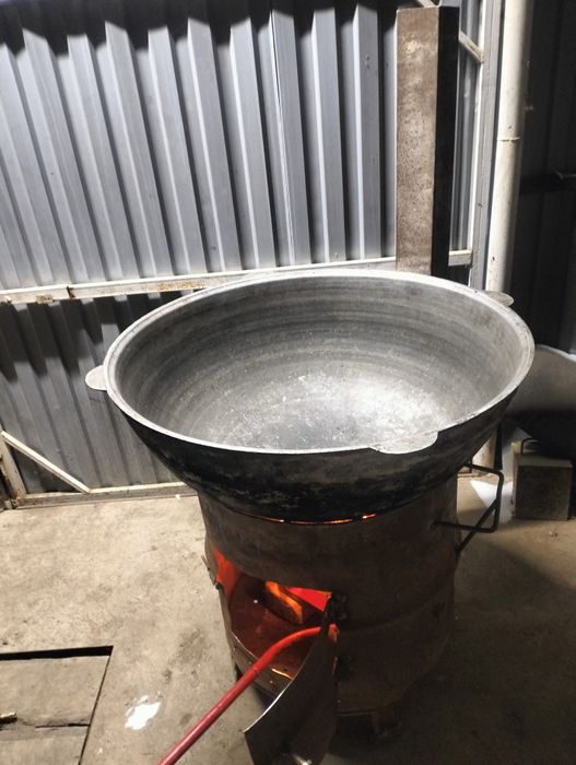 Ошак печ с казаном