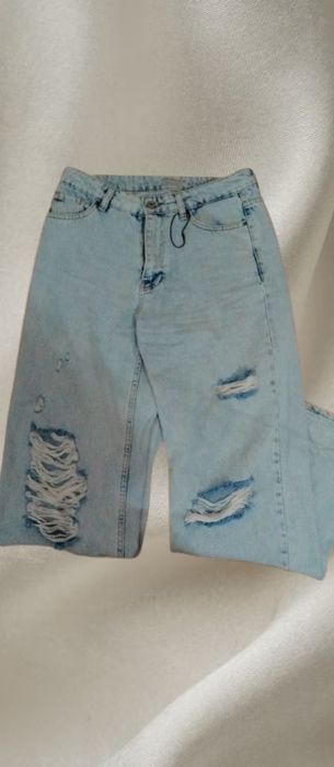 Blugi Cavallone – model ripped / distressed