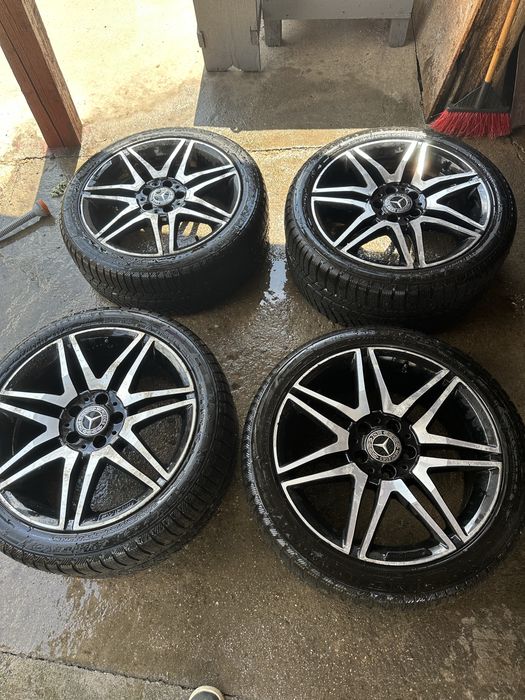 Jante mercedes c class pe doua latimi