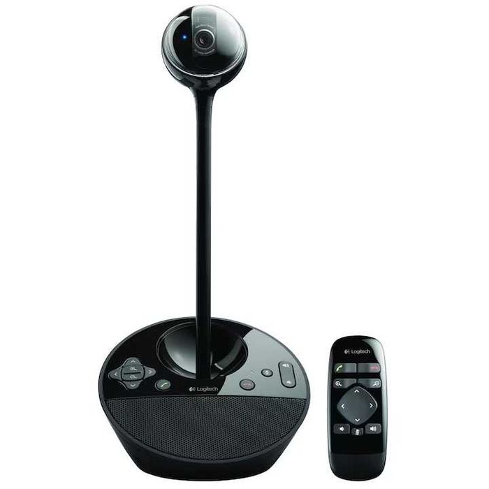 Camera videoconferinta Logitech BCC950,FullHD 1080p Telecomanda,Gaming,OBS,Jasmin,Videochat,Cursuri Online, Nou!