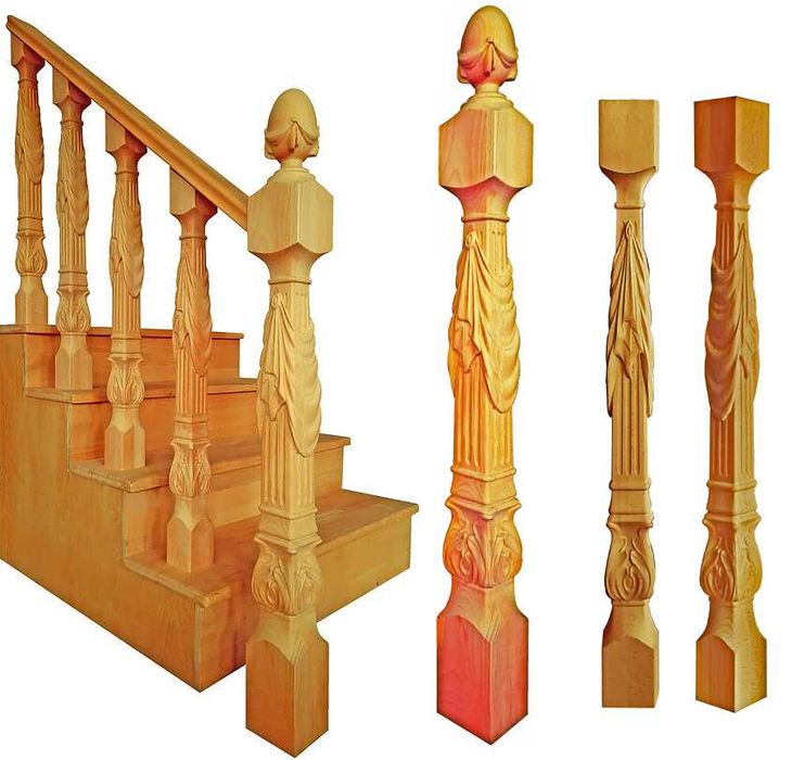 Balustrade din lemn