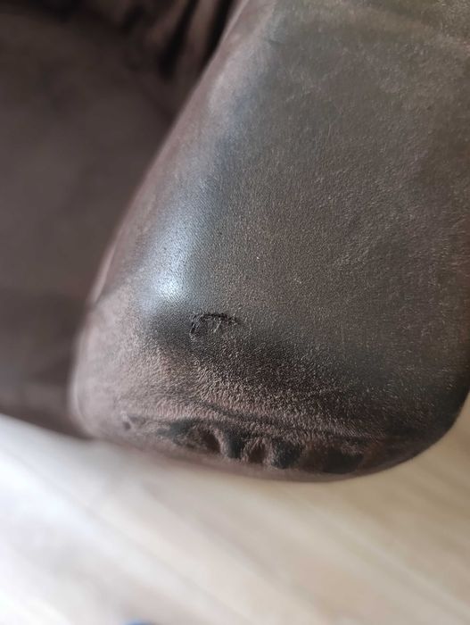 Фотьойл, кафяв, използван В75/Ш73/Д63