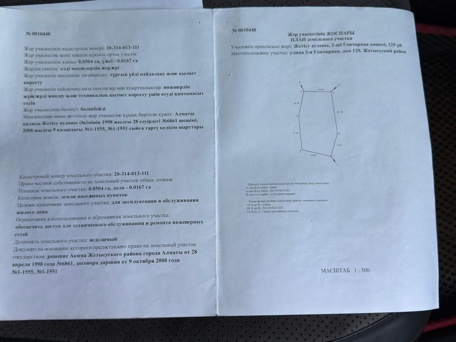 Продам земельного участка