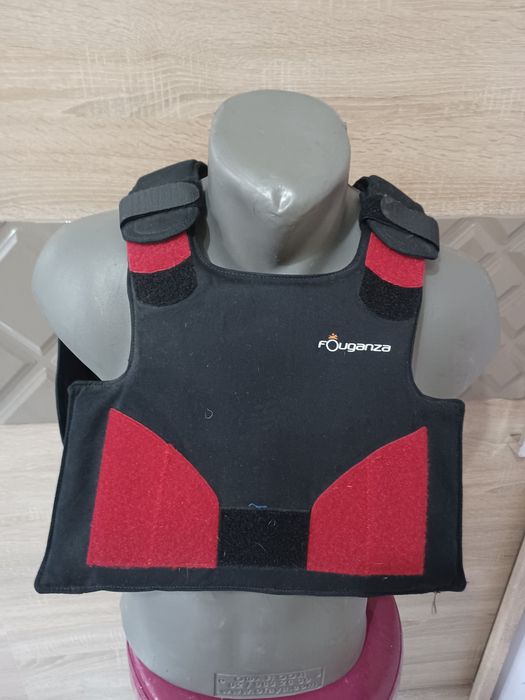 Fouganza Протектор гръб жилетка за езда 8/ 10 години регулируем