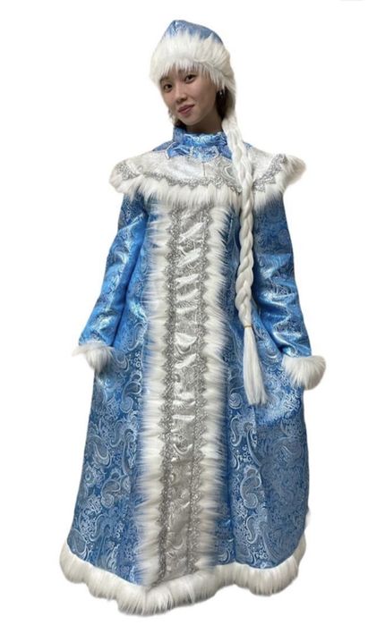 Костюм Снегурочка + волосы в подарок