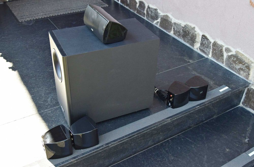 Sistem 5.1 Canton Movie 85 CX, subwoofer activ + 5 boxe