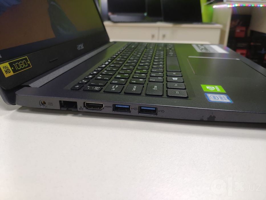 Aser i3 8145u ddr4 8Gb m2.120Gb+1Tb NvidiamX130 .2Gb