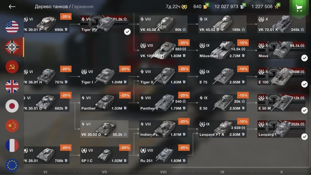 Продам аккаунт Wot Blitz