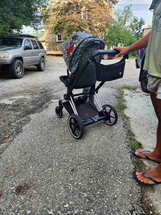 Cybex 4 e priam rebellious детска количка , бебешка количка