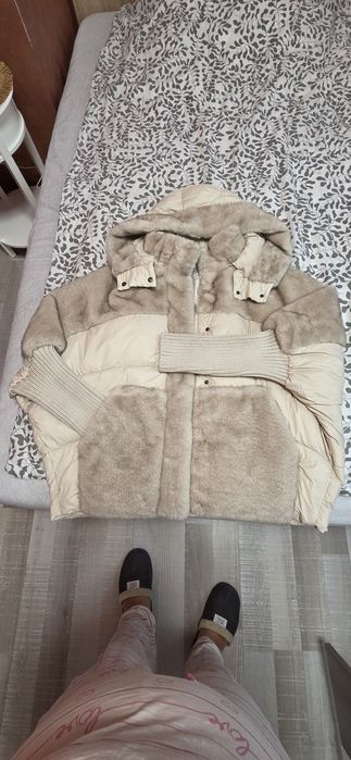 Зимно дамско  яке с пух