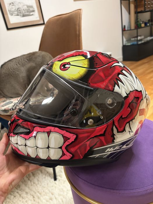 Moto helmet HJC - DC Comics Two Face