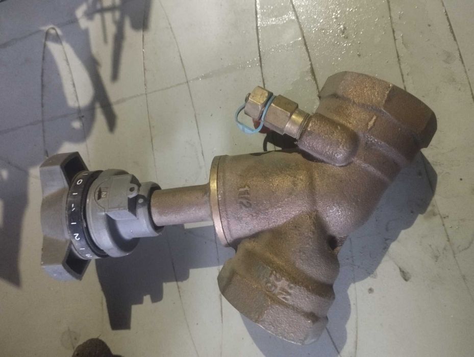 Балансировочный клапан латунный