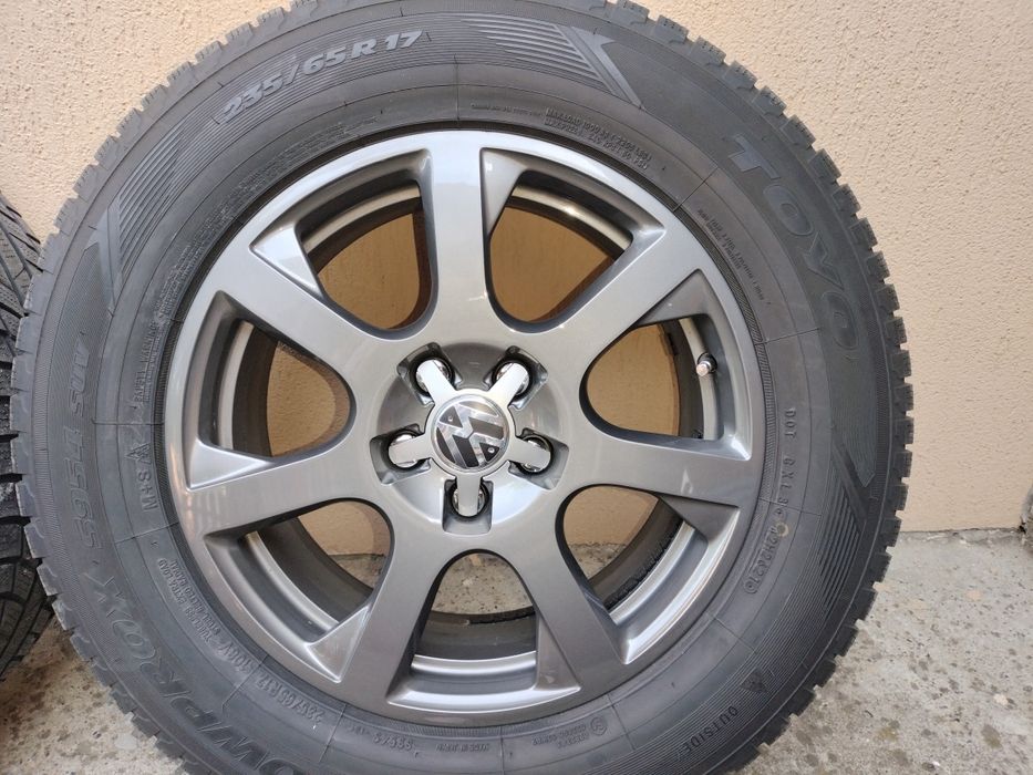 Vând set jante aliaj R17,5x112 compatibil cu vw Tiguan, Audi Q5..