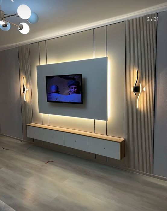 Установка Бамбук панель Лувер Мастер