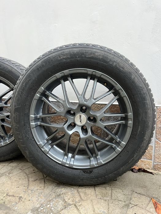 18-ки 5х112 Оригинални джанти Oxigin oxrock с зимни гуми Мишелин255/55