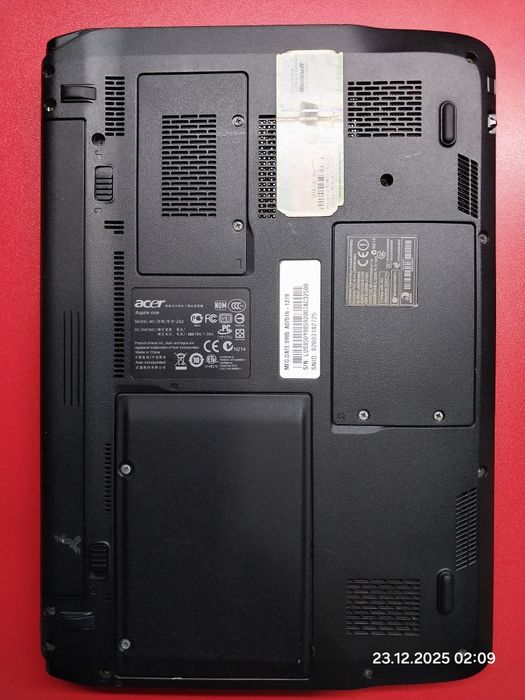 netbook acer aspire one za3 нетбук