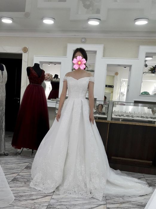 Продам красивое свадебное платье