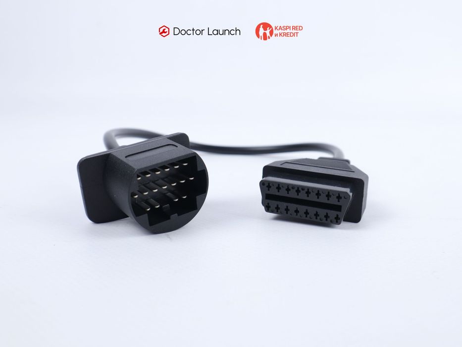 Переходник Toyota/Mazda 17 pin — OBD2 16 pin для диагностики