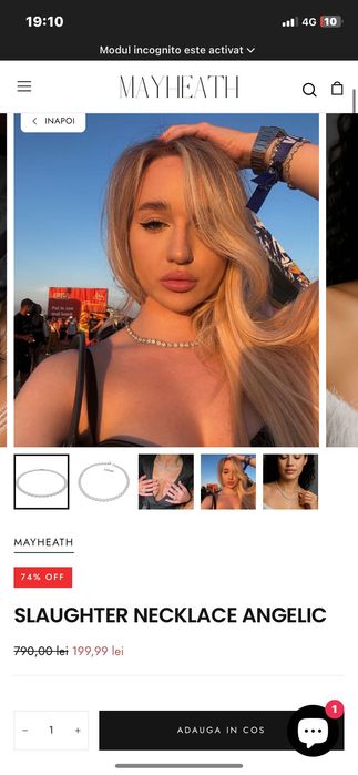 Colier angelic mayheath