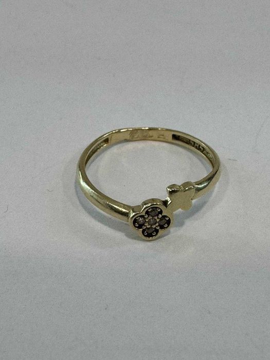 (Ag41) Inel aur 14K B5749 - Certificat de garantie!