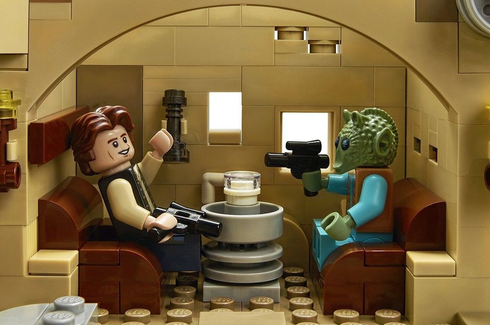 Лего набор Звёздные войны Кантина Мос Эйсли.Lego Star Wars Mos Eisley