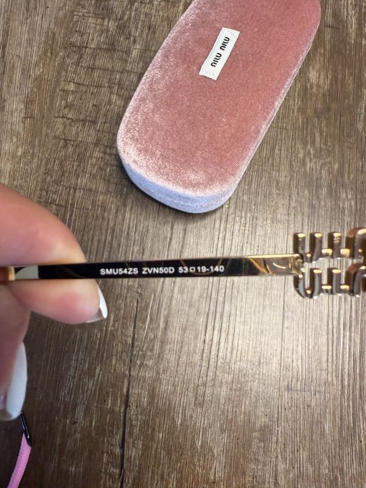 Очила miu miu оригинални розови