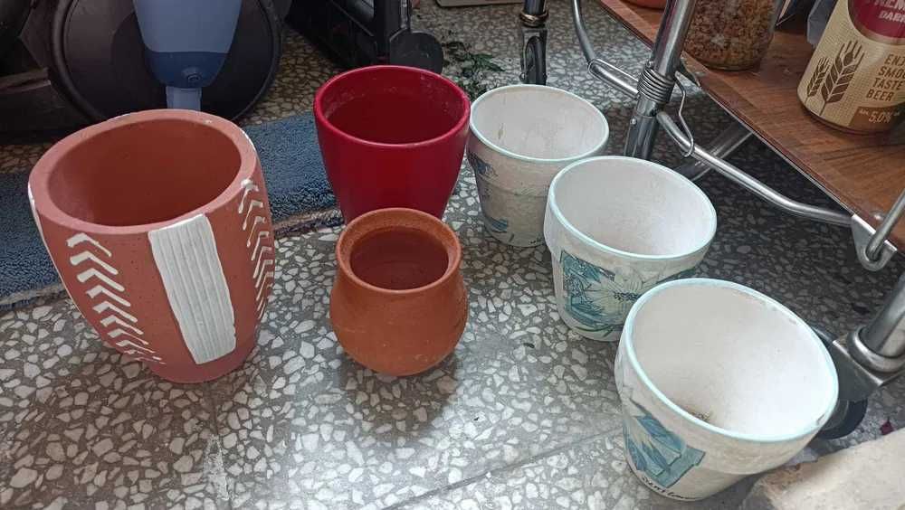 Керамични кашпи за цветя