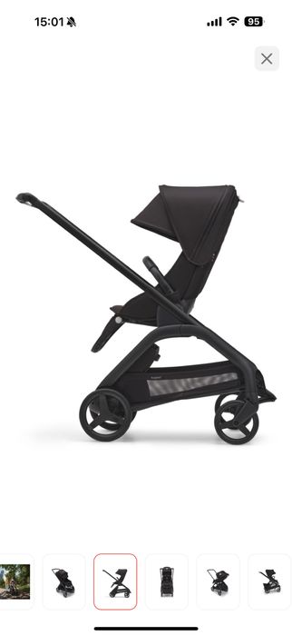 Коляска прогулочная Bugaboo Dragonfly ,черный