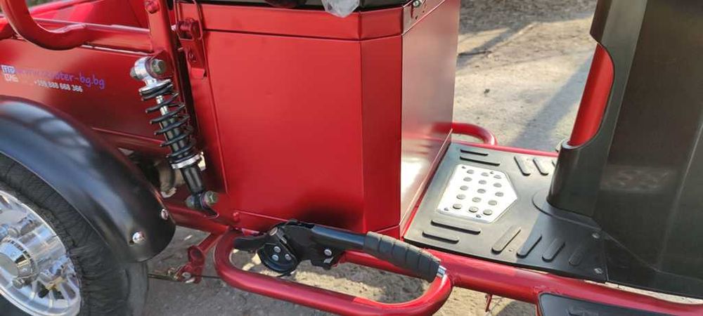 Електрическа триколка двуместна EcoWay модел M21 карго