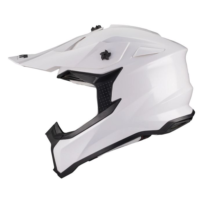 Casca Mt Helmets Falcon S Pure A0 alb lucios