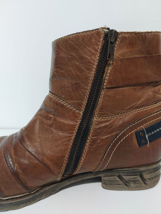 Ghete Bugatti piele maro