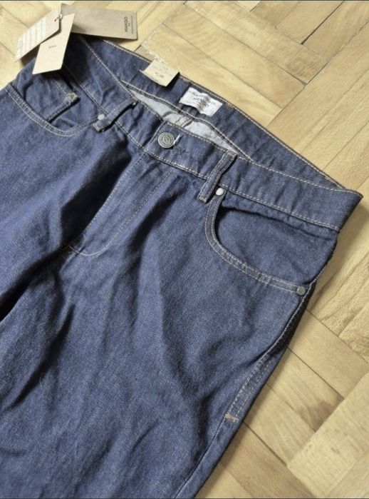 Blugi Bărbați Mango - 100% Bumbac Organic - W34/L34 (Fit W33)