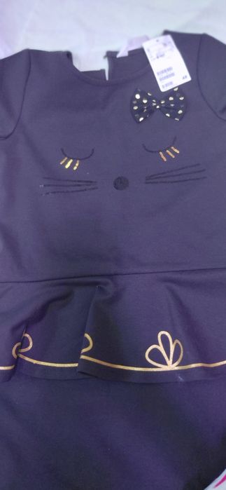 Платье обманка От бренда H&M. 8-10 лет.