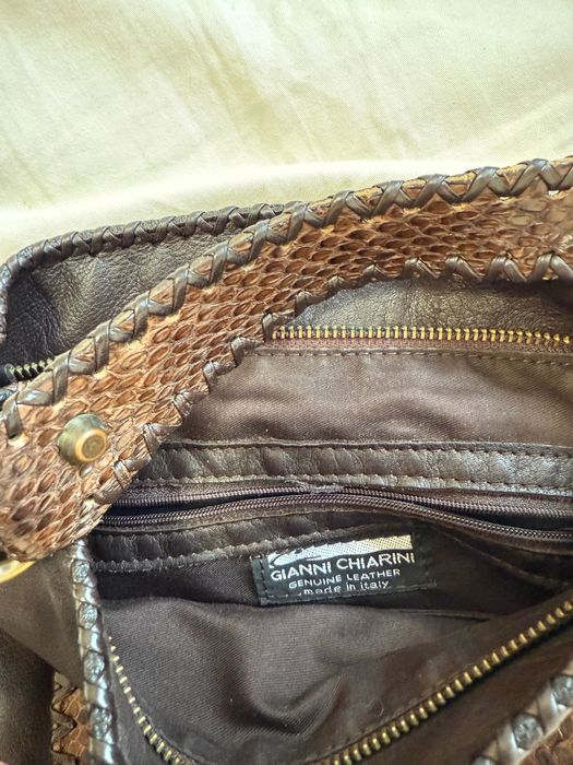 Чанта естествена кожа Gianni Chiarini