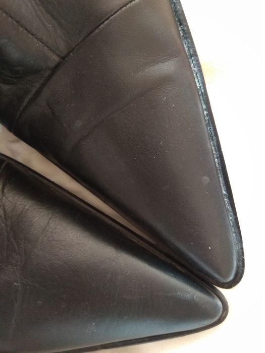 Италиански боти-естествена кожа///36/5н.