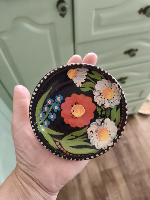 Set farfurioare ceramica pictata