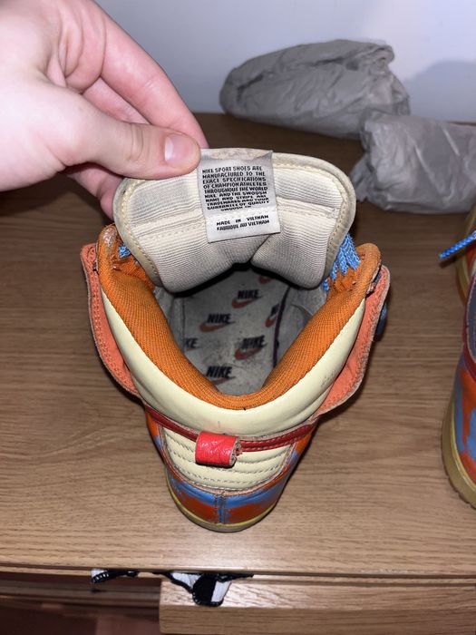 Dunk High Acid Wash