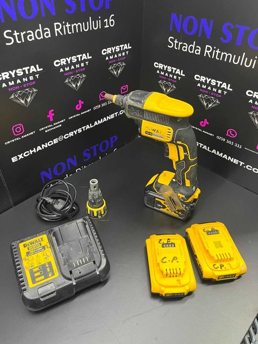 Mașină de înșurubat pentru gips-carton DeWalt DCF620 18V XR