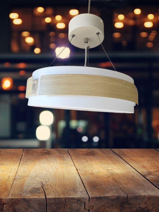 LED Полилей,Лампион, Rabalux Salma, 18W, Бял/Бук

Информация :
 Право