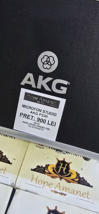 Hope Amanet P6 Microfon Studio AKG P220