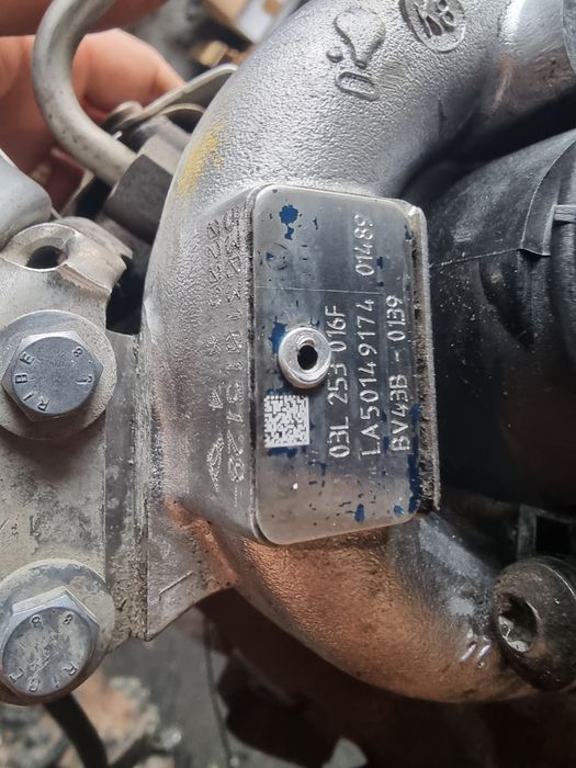 Turbo VW 2.0 TDI cod motor CBA ,CBAB