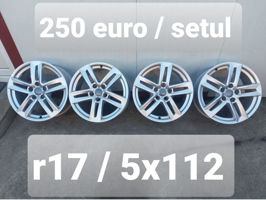 Jante aluminiu ORIGINALE r17 / Audi Vw Skoda Seat MG / 5x112