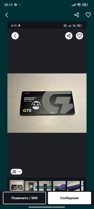 Mchose g75 pro, механика