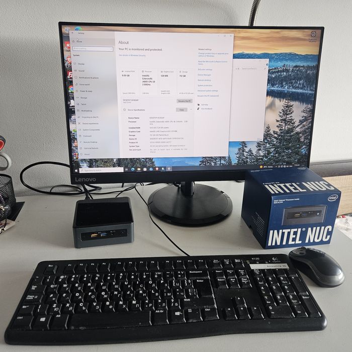 Компютър Intel Nuc  J4005