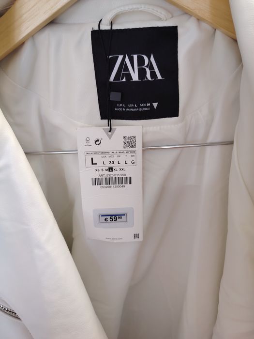 Geaca biker Zara dama masura L