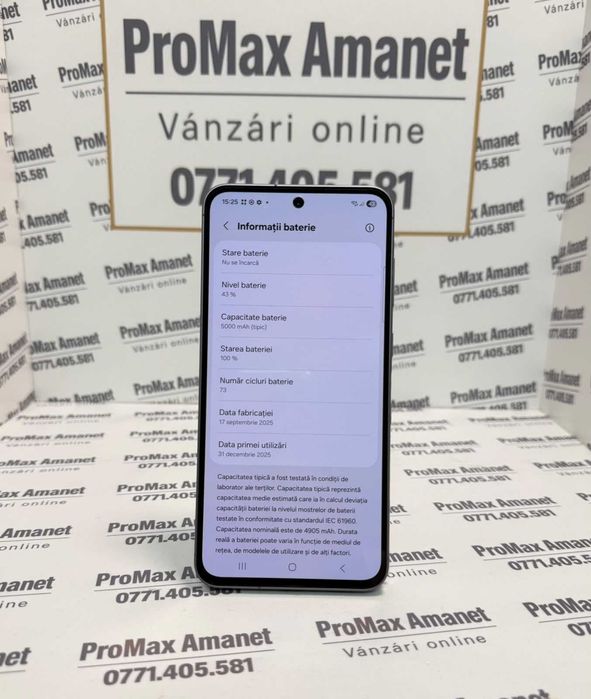 Samsung A56 5G 128gb/8gb 100% ProMax Amanet