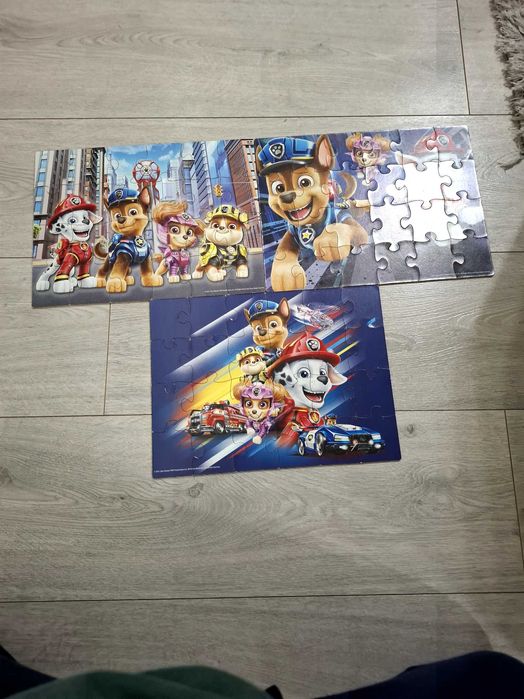 Пъзел 3 в 1 пес патрул