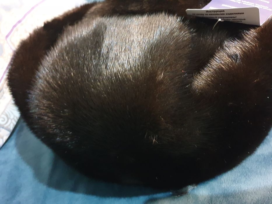 Продам мужскую натуральную норковую шапку